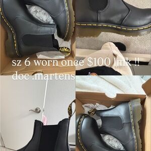 Dr. Martens Black Chelsea Boots